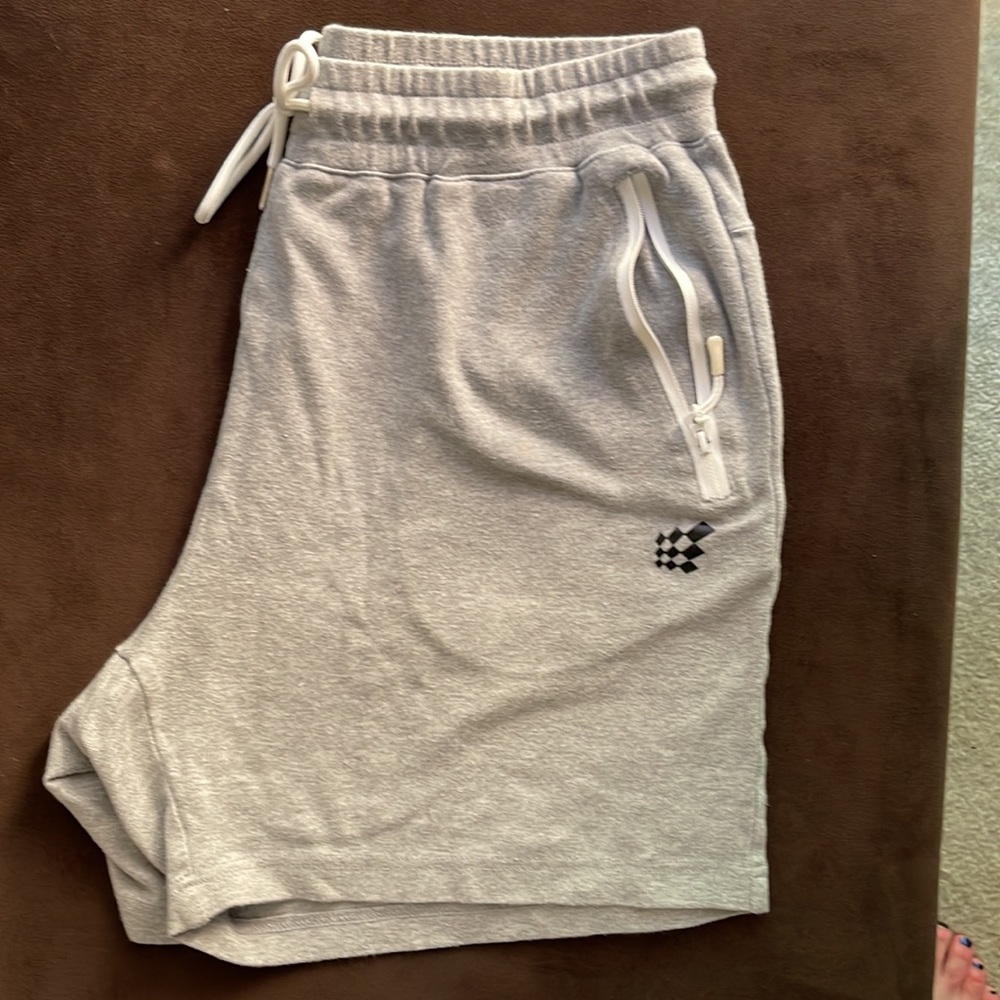 GREY CASUAL SHORTS